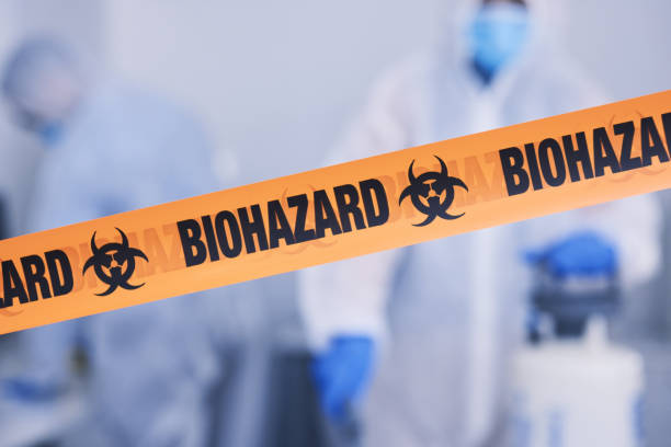 Professional Biohazard technician working in Portage, PA